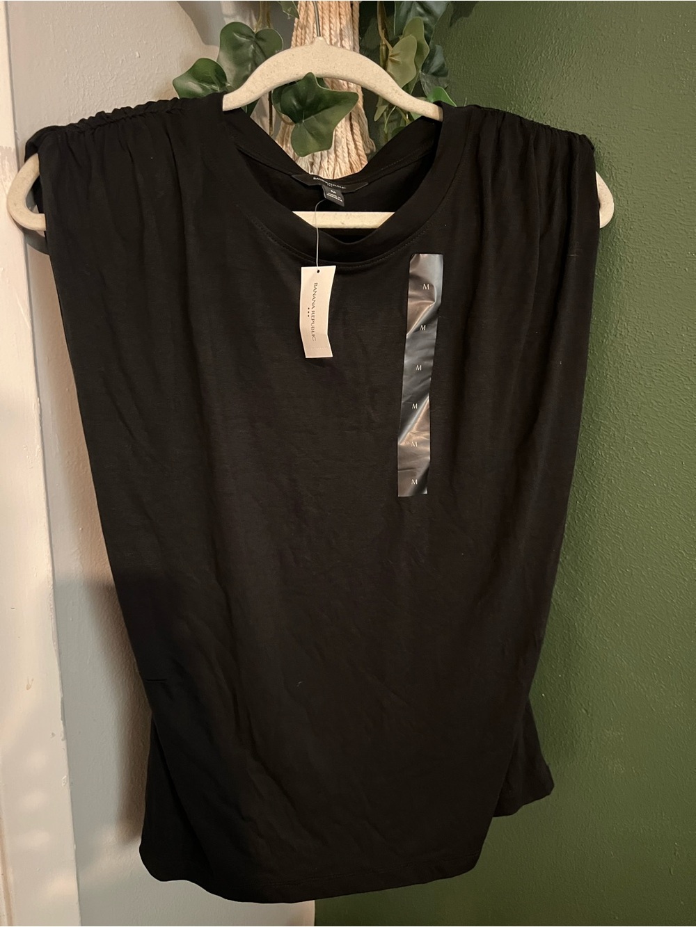 Banana Republic Black Sleeveless Top
